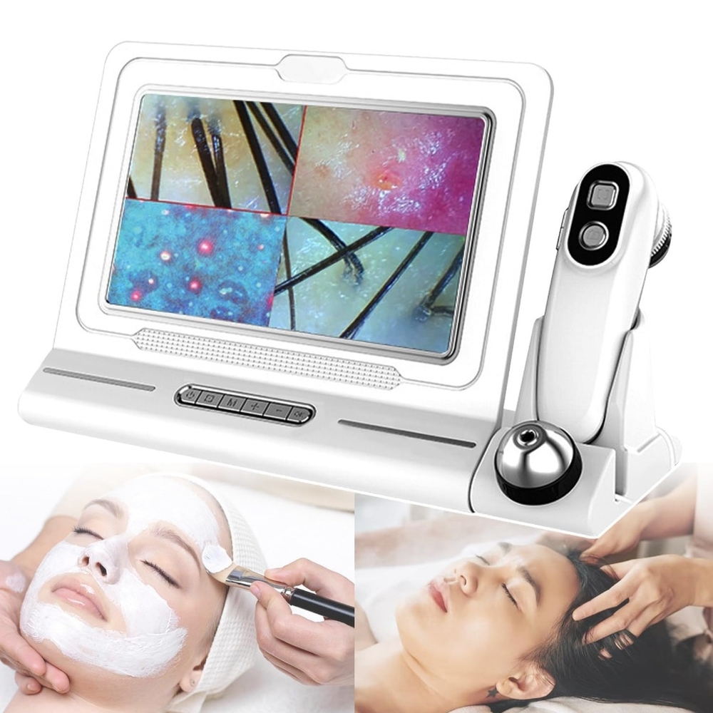 White Digital Skin Analyzer
